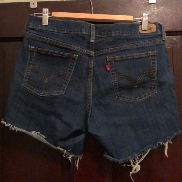 Levi's Pants - Dark Levi’s cut offs